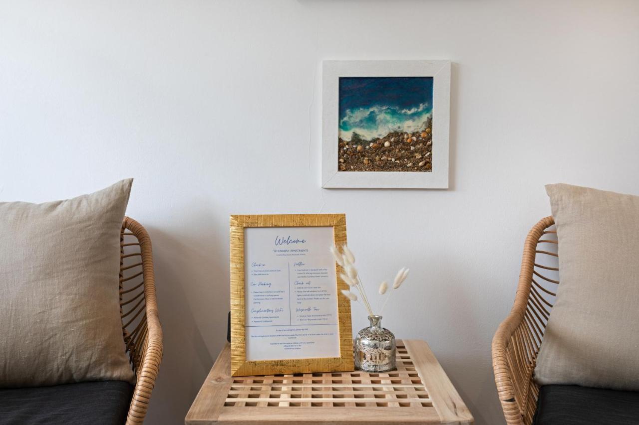 Modern 1-Bedroom Apartment, Beach 5-Min Walk, Free Parking Веймут Екстер'єр фото